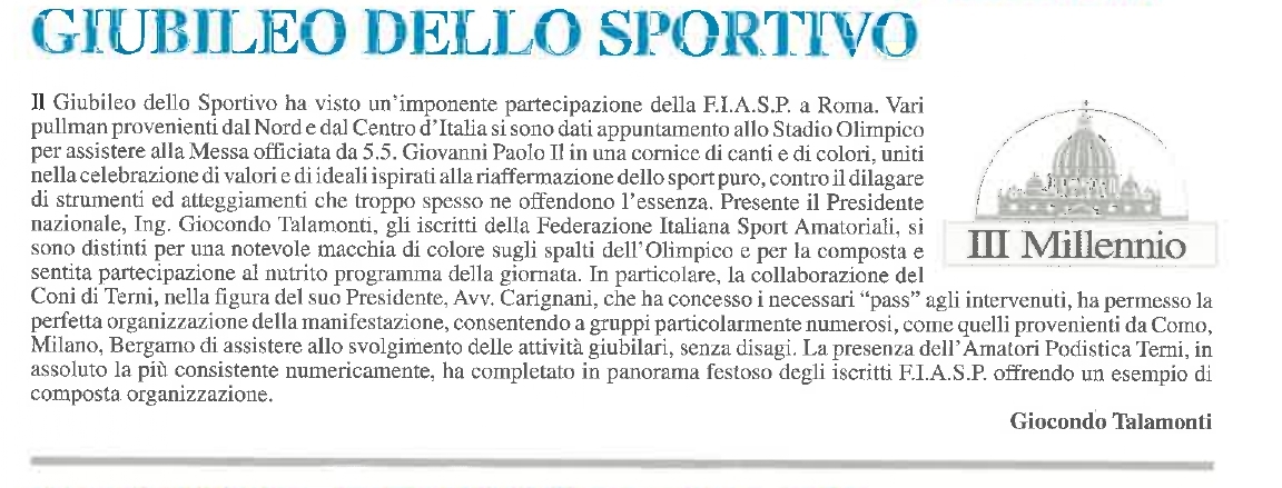 2000 GIUBILEO